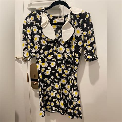 ysl daisy dress
